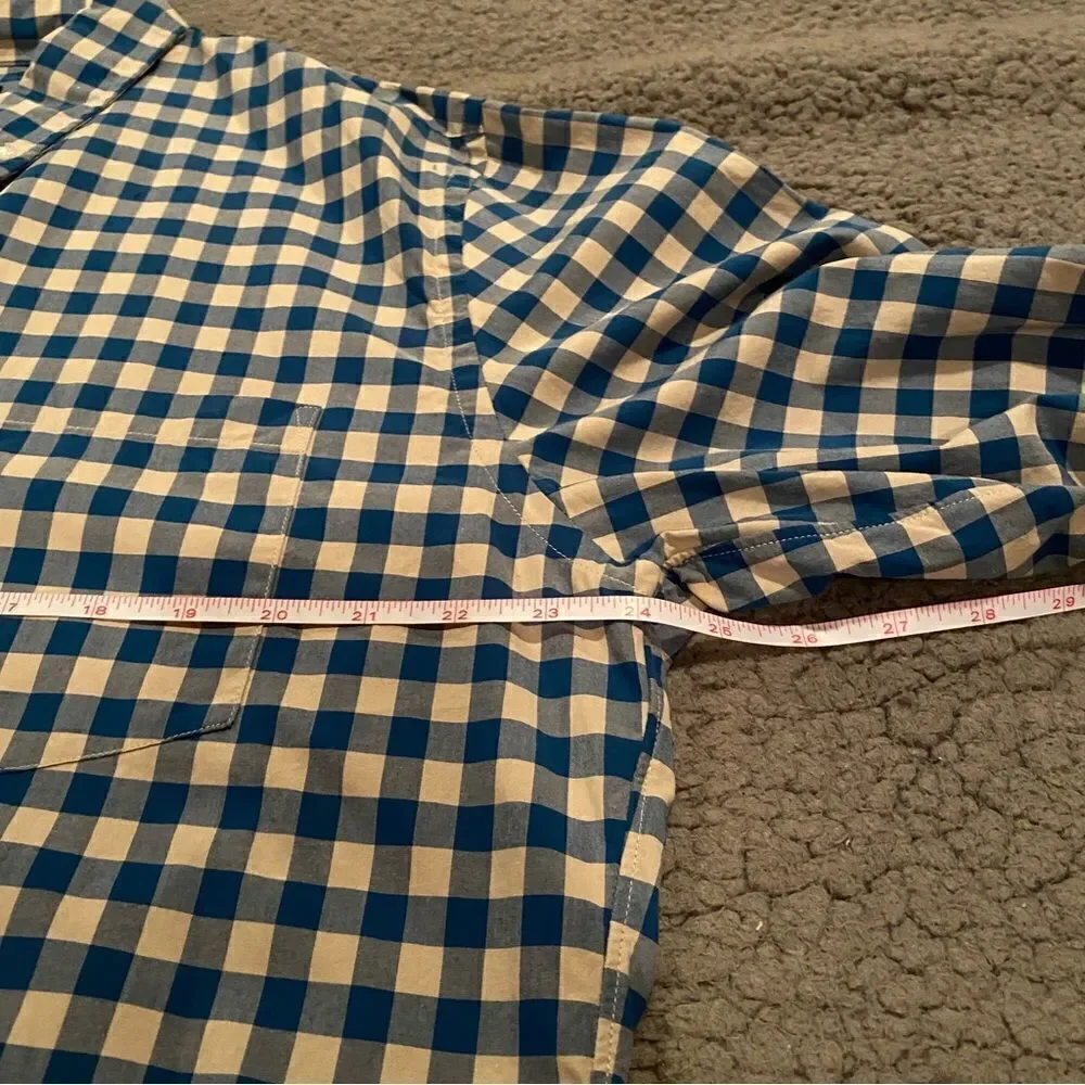 J Crew Plaid X Large Tall Shirt